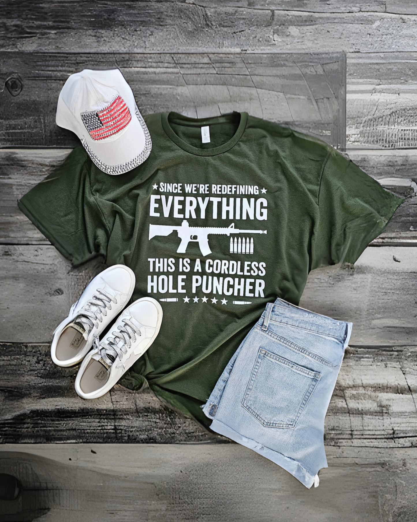 Since We're Redefining Everything- This Is A Cordless Hole Puncher T-Shirt