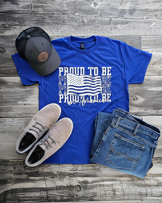 Proud To Be An American T-Shirt