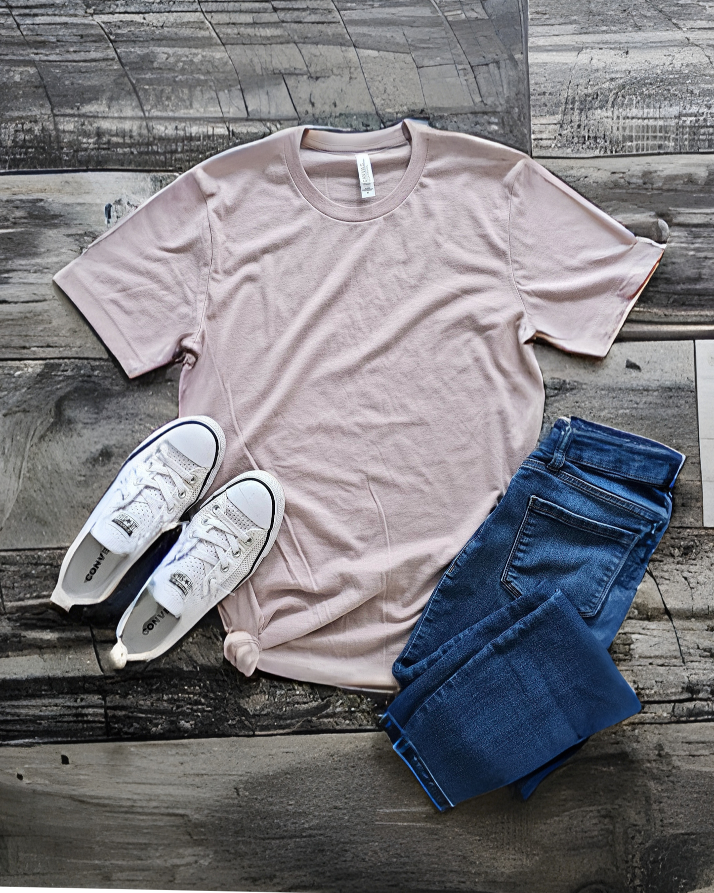 Red White & Blue With Stars T-Shirt
